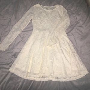 Cute cream lace dress